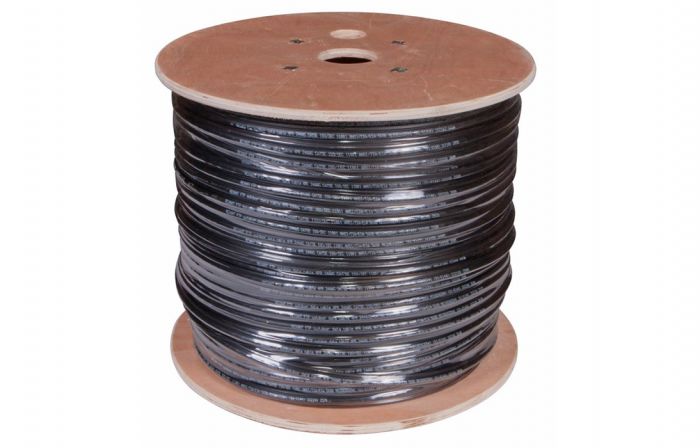 01-0144 Кабель витая пара REXANT FTP 4PR 24AWG, CAT5e, наружный (OUTDOOR) + ТРОС*1 (бухта 305 м)