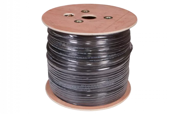 01-0046 Кабель витая пара REXANT UTP 4PR 24AWG, CAT5e наружный (OUTDOOR) + ТРОС*1 (бухта 305 м)