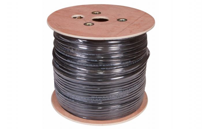 01-0046 Кабель витая пара REXANT UTP 4PR 24AWG, CAT5e наружный (OUTDOOR) + ТРОС*1 (бухта 305 м)