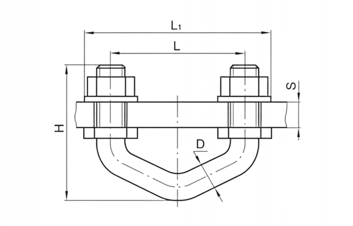 Узел крепления КГП-7-3