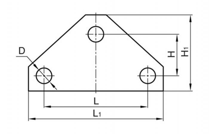 Коромысло однореберное К2-7-1С