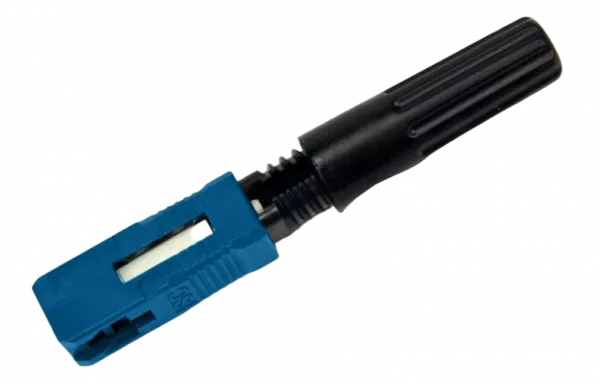 7000006212/80611330350 NPC 8802-T SC SM Неполируемый коннектор UPC , для кабеля c диаметром оболочки 1,6-3мм и FRP кабеля 2х3мм, монтаж без инструмент