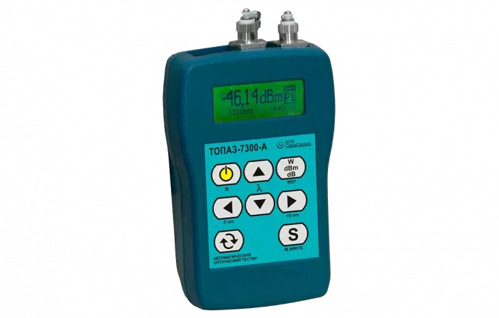 Оптический тестер ТОПАЗ-7316-А (Приемник -85…+7дБм/ Источник 1310нм / 1490нм / 1550нм)