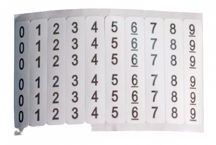 Маркер для модулей 0..9