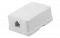 03-0001 Розетка телефонная RJ-14 6P4C открытой проводки