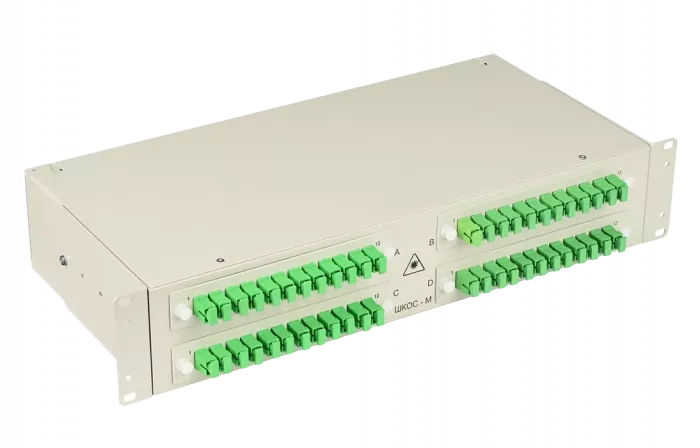 Кросс ШКОС-М -2U/4 -48 -SC    ~48 -SC/APC   ~48 -SC/APC