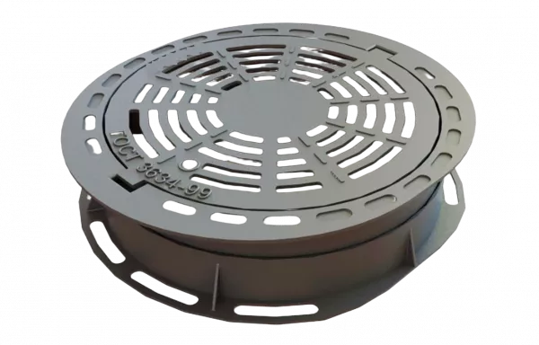 Дождеприемник плавающий  сверхтяжёлый ДУ (ДС) "Д-400" 2-60 h=170мм ГОСТ 3634 с ремонтной вставкой