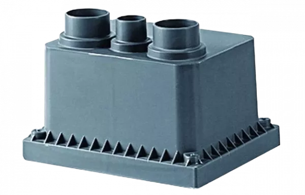 025001 Смотровое устройство 225х175х145 для двустенных труб, переходные d=32-50мм