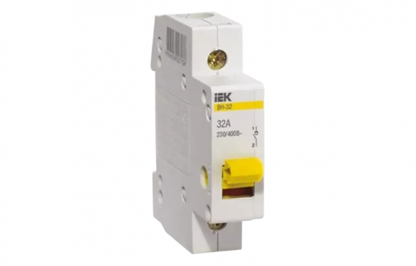 MNV10-1-063 Выключатель нагрузки (мини-рубильник) ВН-32 1Р 63А ИЭК