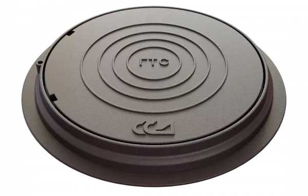 Люк л/т ГТС (Серый Чугун) без нижней стальной крышки ГОСТ 8591-76