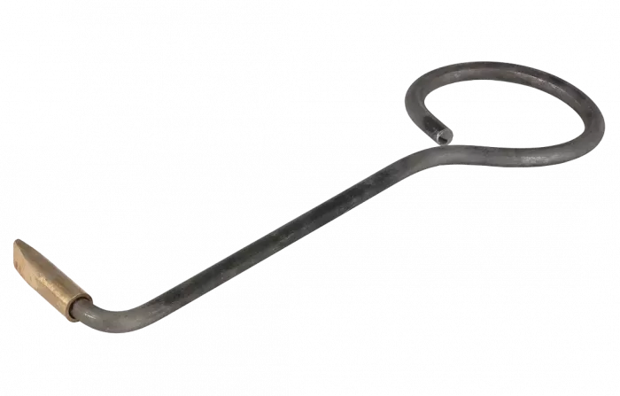 Крюк для открывания крышки люка с латунным наконечником КОК-2