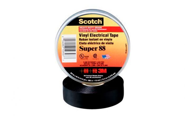 7000031459 Scotch Super 88 изоляционная лента высшего класса, 38мм х 33м х 0,22мм