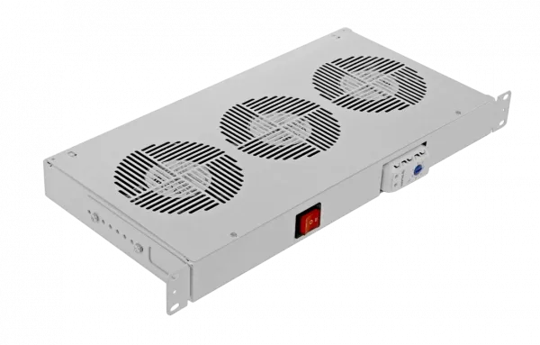 Вентиляторный модуль , 3 вентилятора с термореле без шнура питания ВМ-3-19"-Т ССД