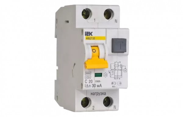 MAD22-5-020-C-30 АВДТ 32 C20 - Автоматический Выключатель Дифф. тока
