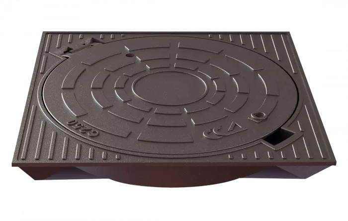 Люк квадратный "Арбат" ВЧШГ тип Т "А15-С250" (К) 2.7.8-60 (ОУЭ-КВ-А15-С250)