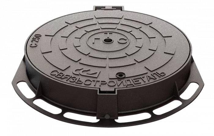 Люк т/т ГТС (ВЧШГ) 2.7-60 с 2-мя пружинами, РТИ-EPDM, со второй опорной зоной