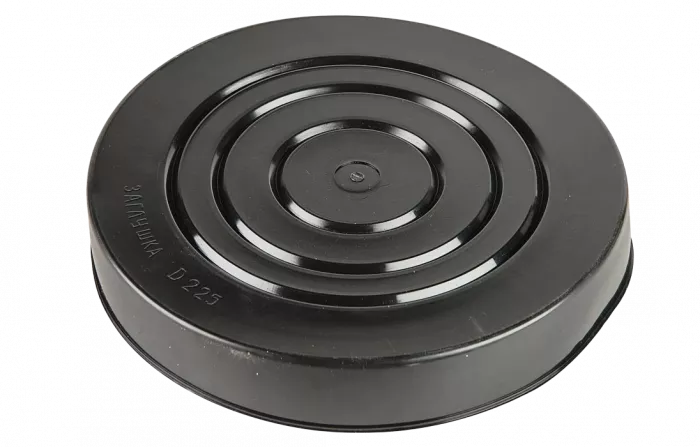 Заглушка для трубы ПНД, d=225мм