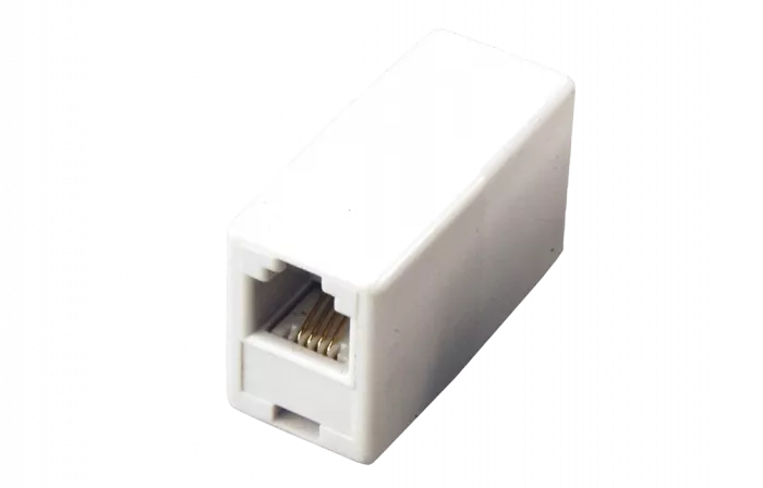 03-0022 Телефонный проходник RJ-11(6P-4C) (гнездо-гнездо)  REXANT