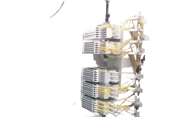 Стойка открытая с органайзерами 600х600х2200 мм ВОКС-ФП -СТ -О ССД