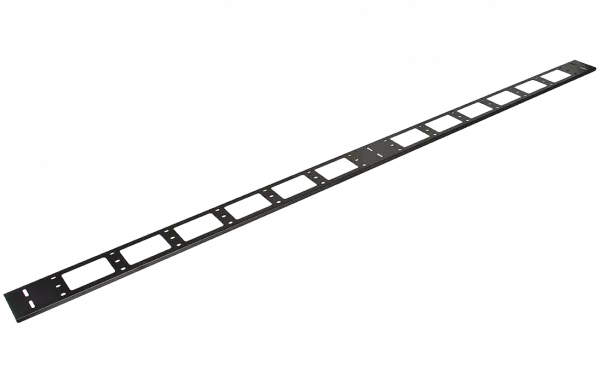Органайзер кабельный вертикальный 33U, 90мм ОКВ-33-90-Ч черный ССД
