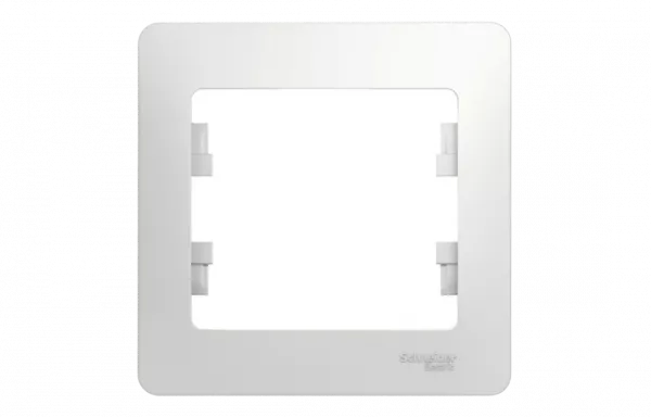 Рамка 1 пост Schneider Electric GLOSSA, белый