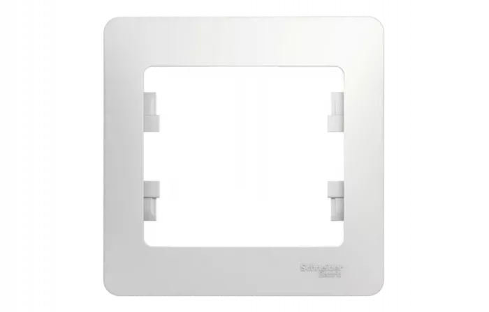 Рамка 1 пост Schneider Electric GLOSSA, белый