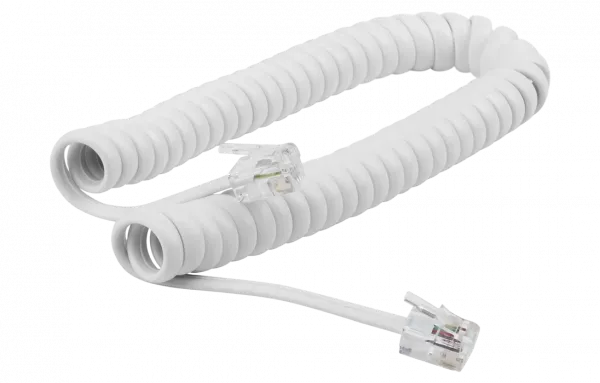 18-2021 Шнур телефонный витой 4P4C 2м