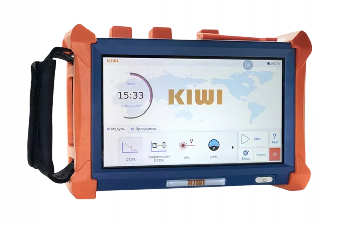 KIWI-7430 Оптический рефлектометр, 850/1300/1310/1550 нм, 23/28/38/36 дБ