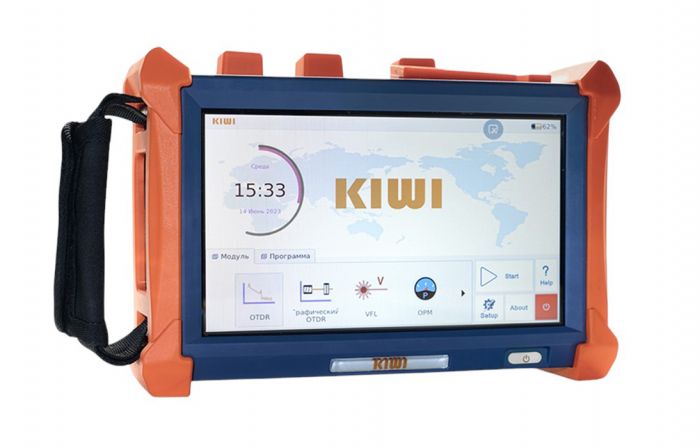 KIWI-7430 Оптический рефлектометр, 850/1300/1310/1550 нм, 23/28/38/36 дБ