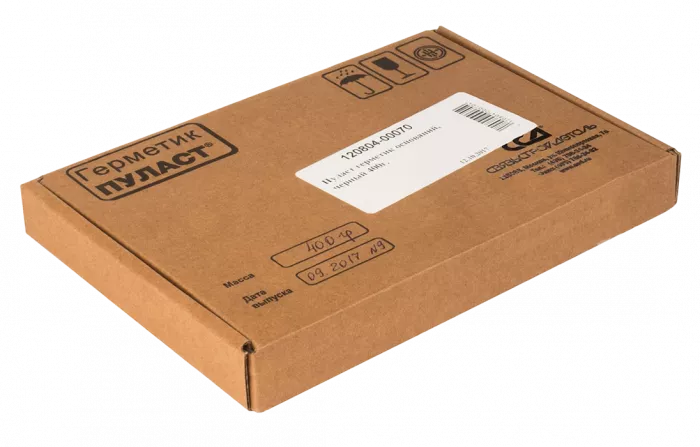 Пуласт герметик оснований, черный 400г.