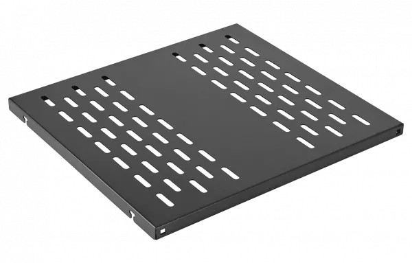 Полка стационарная перфорированная черный ПС-75-Ч(750мм*490мм) ССД