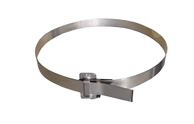 Хомут ленточный 1,5м с замком (0,8х20 нерж 409) ССД