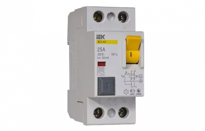 MDV10-2-025-030 УЗО ВД1-63 2Р 25А 30мА ИЭК