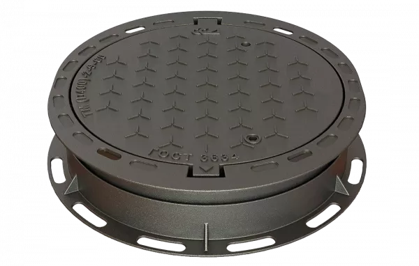 Люк плавающий ВЧШГ с ремонтной (фланцевой)  вставкой тип ТМ "Д-400" (КК) 2.9-60 (ОУЭ-600-СМ/170)