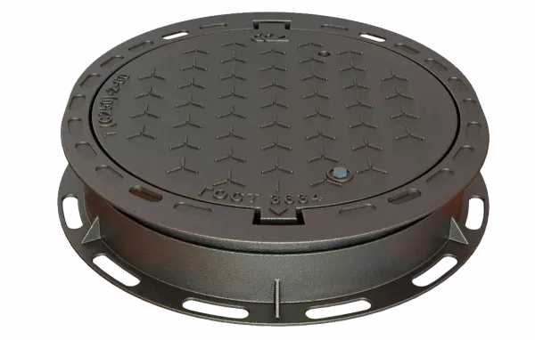 Люк плавающий ВЧШГ с ремонтной вставкой тип Т "С-250" (В) 2.9-60 h-170 мм ГОСТ 3634-2019 (ОУЭ-600-СМ/170)