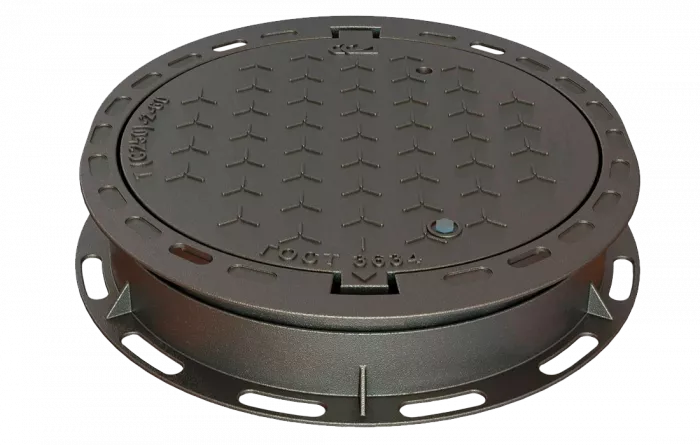 Люк плавающий ВЧШГ с ремонтной вставкой тип Т "С-250" (ТСОД) 2.9-60 h-170 мм ГОСТ 3634-2019 (ОУЭ-600-СМ/170)