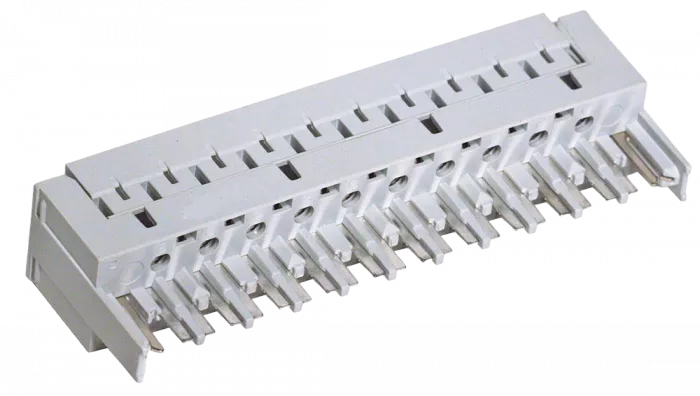 Магазин защиты 10 пар 2/10, для 3-х полюсных разрядников, неоснащенный ПВТ