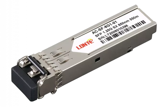 Оптический трансивер SFP 1.25G 850nm 550m LC MMF DDM