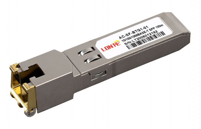 SFP 10/100/1000 Base-T 100m RJ45