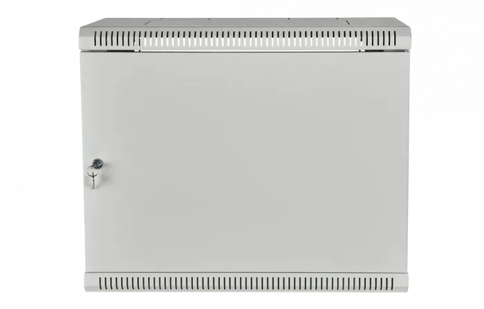 Шкаф телекоммуникационный настенный сварной 19”,12U(600x600), ШТ-НСс-12U-600-600-М дверь металл ССД