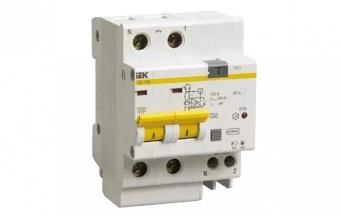 MAD12-2-016-C-030 Диф.автомат АД12М 2Р С16  30мА ИЭК