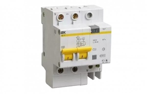 MAD10-2-016-C-030 Диф.автомат АД12 2Р 16А  30мА ИЭК