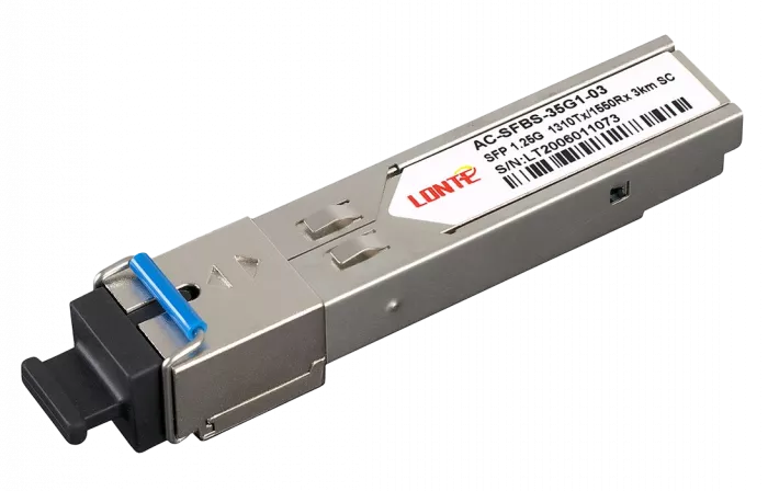 SFP WDM 1.25G Tx1310/Rx1550 3km SC DDM