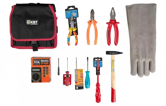 Комплект инструмента МТС-1-РТ с мультиметром, без буравов