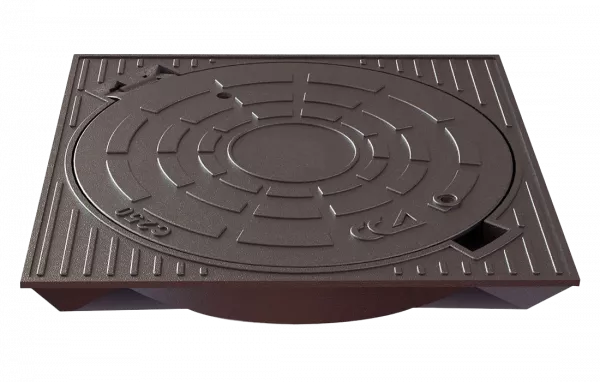 Люк квадратный "Арбат" ВЧШГ тип Т "А15-С250" (Д) 2.7.8-60 (ОУЭ-КВ-А15-С250)