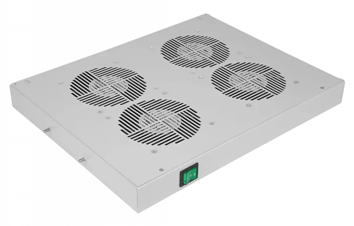 Вентиляторный модуль , 4 вентилятора с термодатчиком без шнура питания 35С ВМ-4-19" ССД