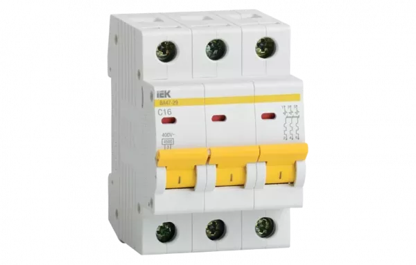 MVA20-3-010-C Авт. выкл.ВА47-29 3Р 10А 4,5кА х-ка С ИЭК