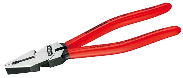 KN-0201180 Плоскогубцы Knipex 02 01 180мм с высоким соотношением плечевого рычага