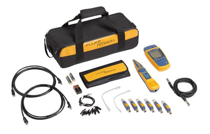 Fluke Networks MS2-KIT, расширенный комплект кабельного тестера MicroScanner 2