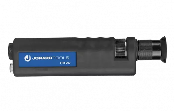 Jonard FIM-200 - Микроскоп для контроля чистоты торцов оптических коннекторов FC, SC, ST, LC (увеличение 200х)